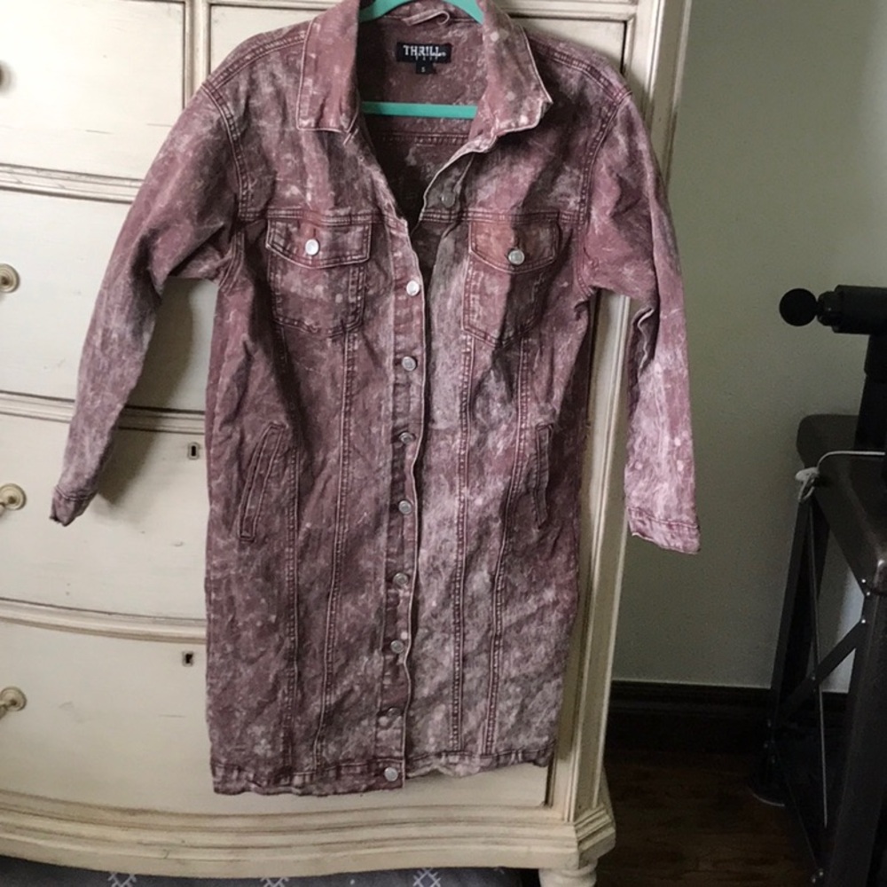 Ladies thrill jeans denim dress